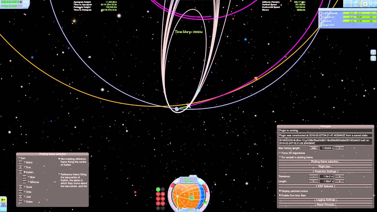 Kerbal Space Program - Principia - Doing Gravity Properly