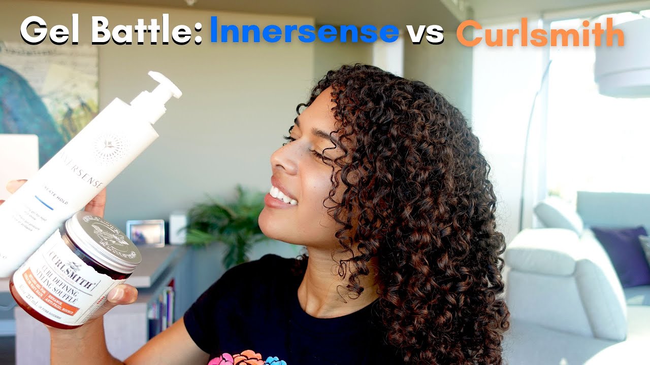 Best Wash N Go Product Battle | Innersense vs Curlsmith Gel and Curl Cream Review