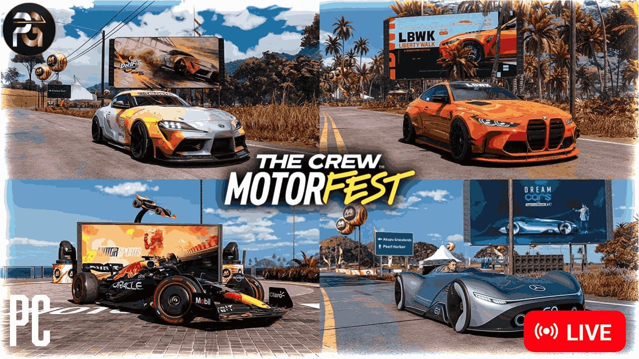 The Crew Motorfest I Pc Game Live with Friends I Last Live Towards the Next Update #thecrewmotorfest