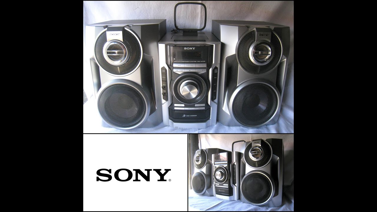 Sony HCD-EC55 Mini Hi-Fi Component System with SS-BX7 Dual-Woofer Speakers (160W)