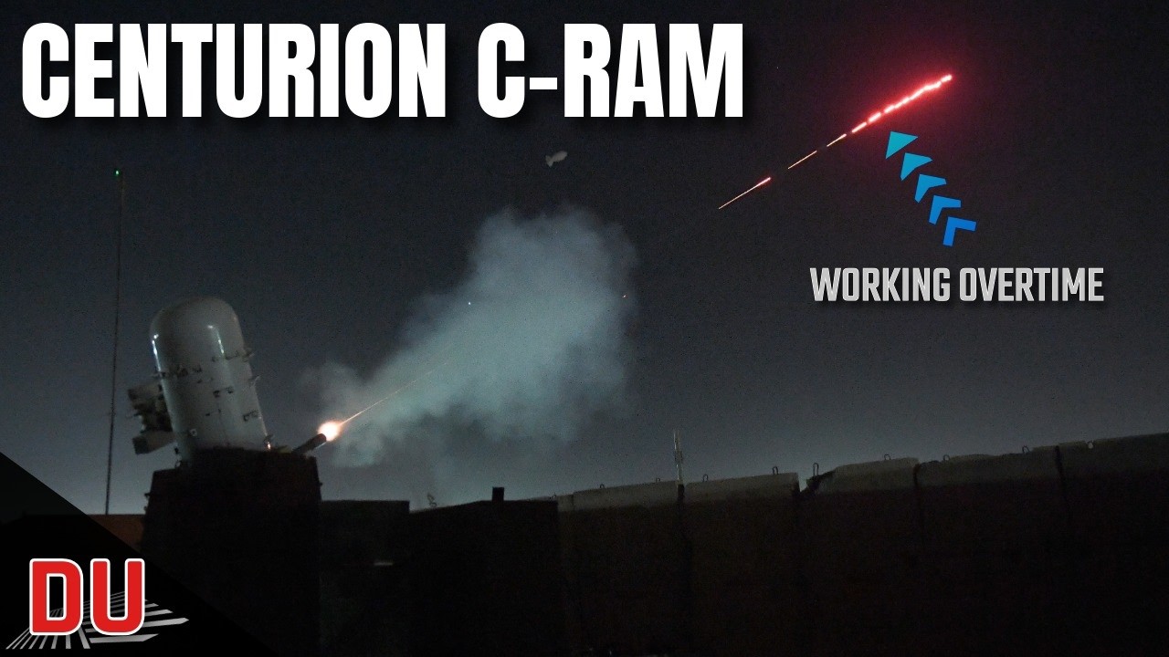Какую важную роль играет система Centurion C-RAM в защите от иранских воздушных атак?