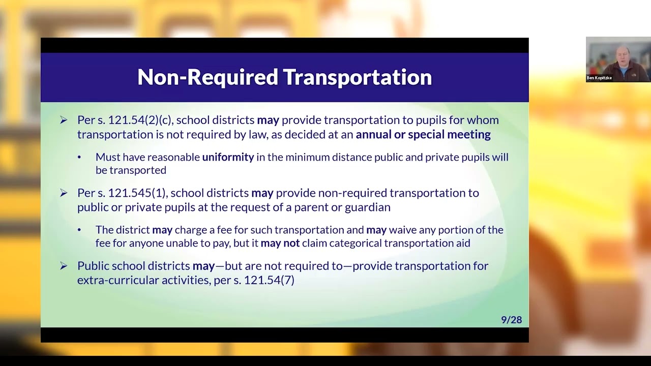 Transportation Tidbits: Private School Transportation (February 2026)