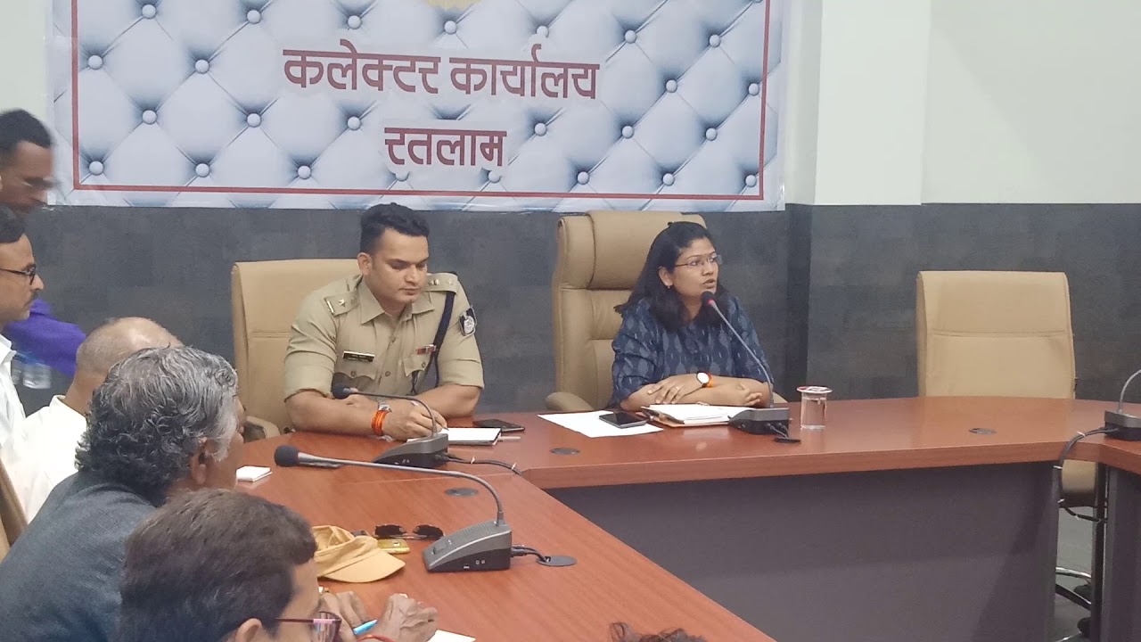 last press conference on election by DM Ruchika Chouhan