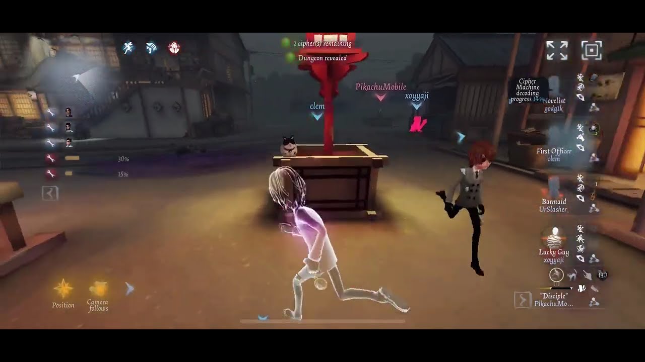 Lucky Guy | Peak Tier Rank | 5 Cipher Ann badge A - Identity V