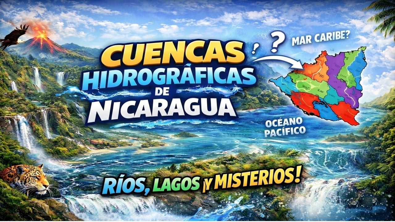 Cuencas Hidrográficas de Nicaragua.#CuencasHidrograficas #AprendizajeVisual#matagalpa#riococo#.