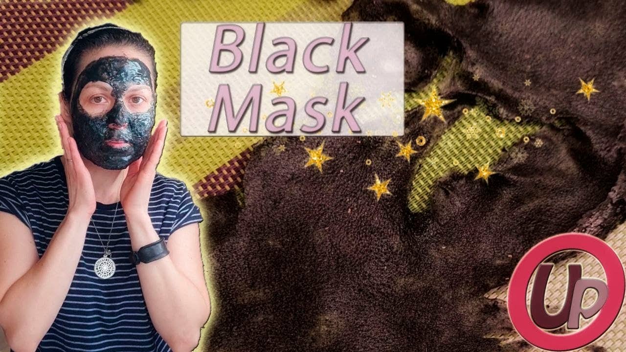 Черная маска-пленка от черных точек из угля и желатина. Супер-очистка лица в домашних условиях