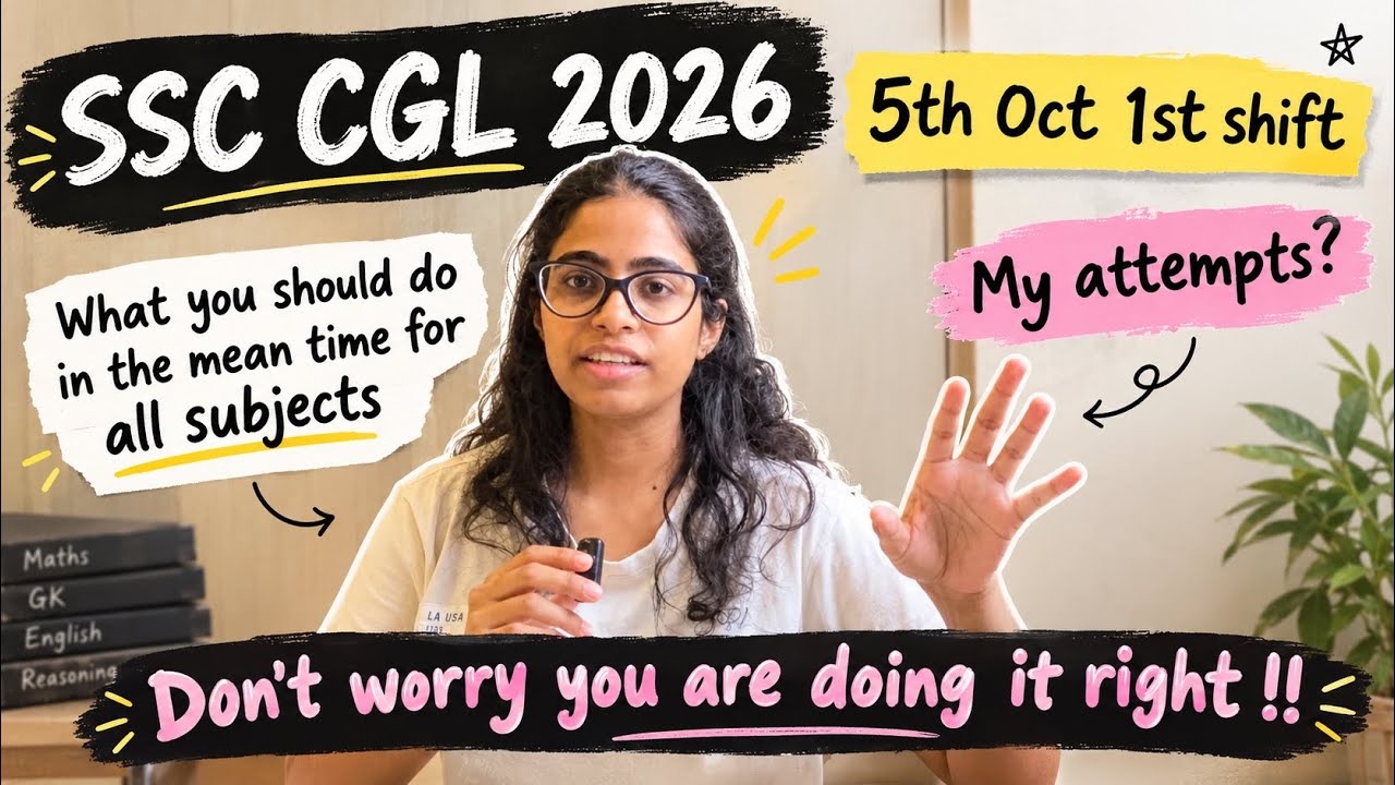 Oct 5 Shift 1 SSC CGL 2026 Review and Analysis ✅ | SSC CGL 2026 Pre 🎯