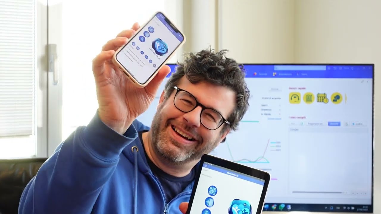 Applicazione mobile per gestione dipendenti, presenze, allocazione ore integrata con software ERP