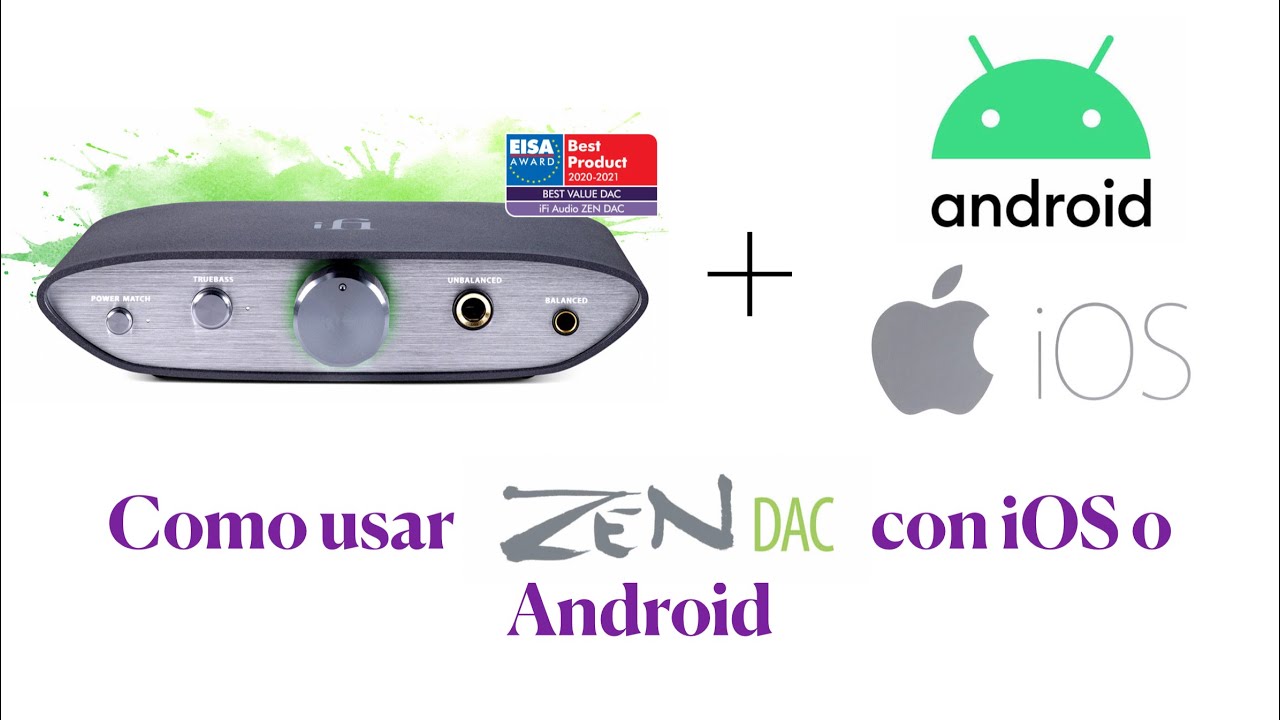 Ifi ZEN DAC | Como reproducir desde Android  o iOS (desde un celular o Ipad)