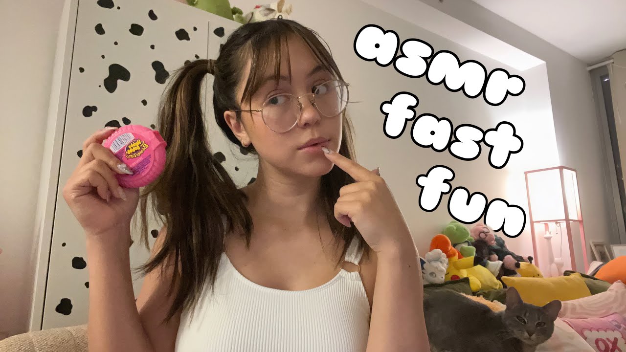 ASMR Fast Aggressive Unpredictable Lofi Triggers (Hand Sounds, Cat Sounds, and Pay Attention)