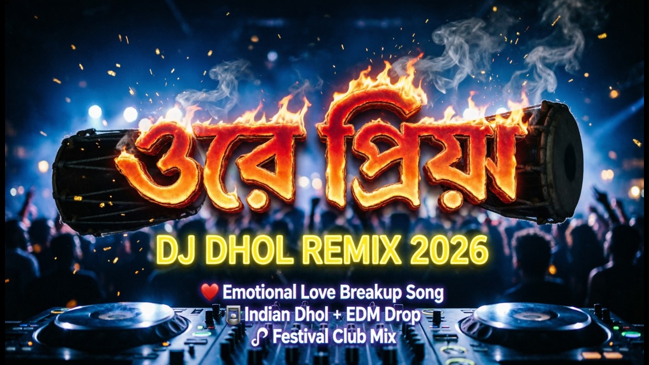 ওরে প্রিয়া – DJ Fire Remix | Indian Dhol + EDM Festival Drop