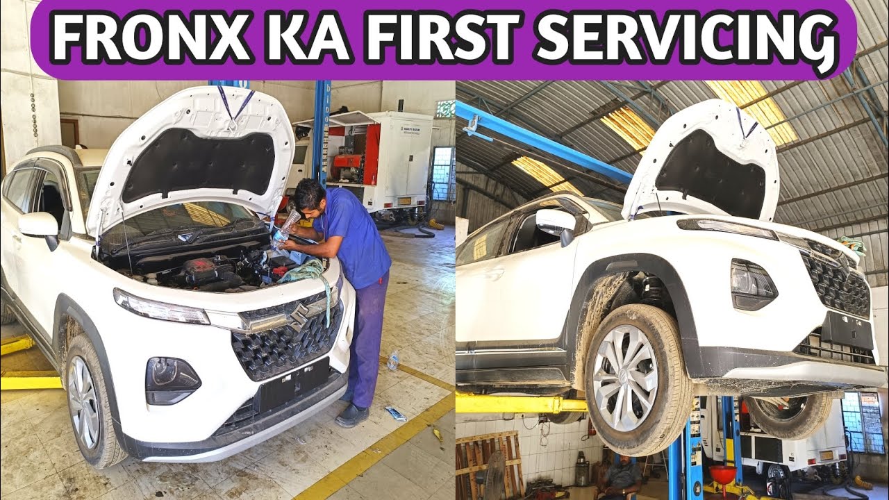 Fronx Ka First Servicing Ho Gaya ! First Servicing Of Maruti Fronx