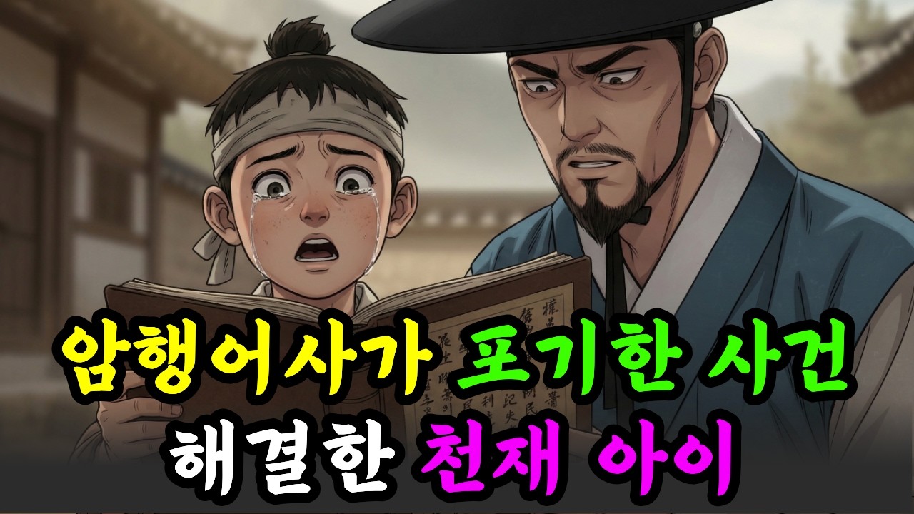 매일 매맞는 바보 아이 탐관오리를 잡다 | 야담 | 민담 | 전설 | 옛날이야기| | 오디오북 |