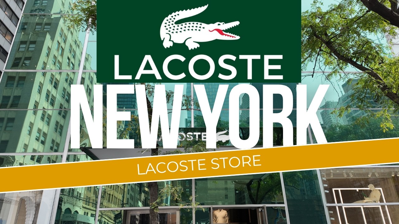 Inside LACOSTE STORE New York City