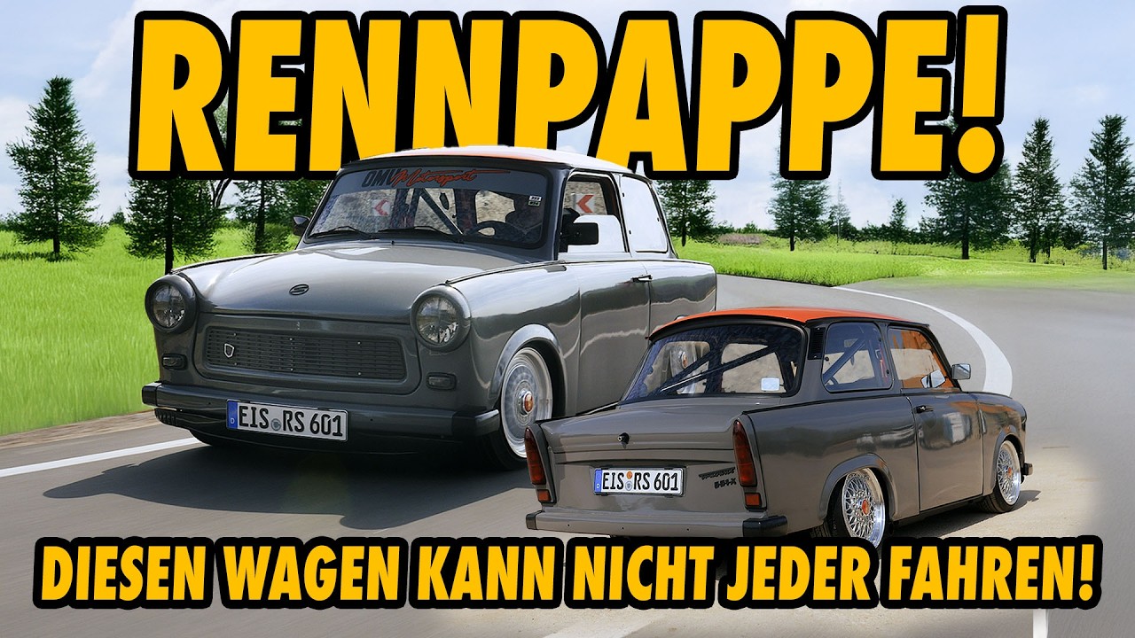Den kann nicht jeder fahren! I Der Traum vom Trabant mit Rallye Sound | Sourkrauts