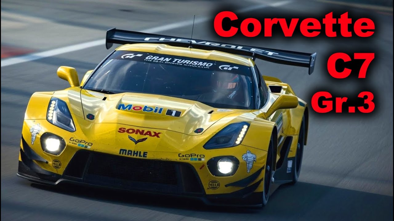 Chevrolet Corvette C7 Gr.3 |Real Sound + Epic Race Experience! | Gran Turismo 7 | 4K | 60 FPS