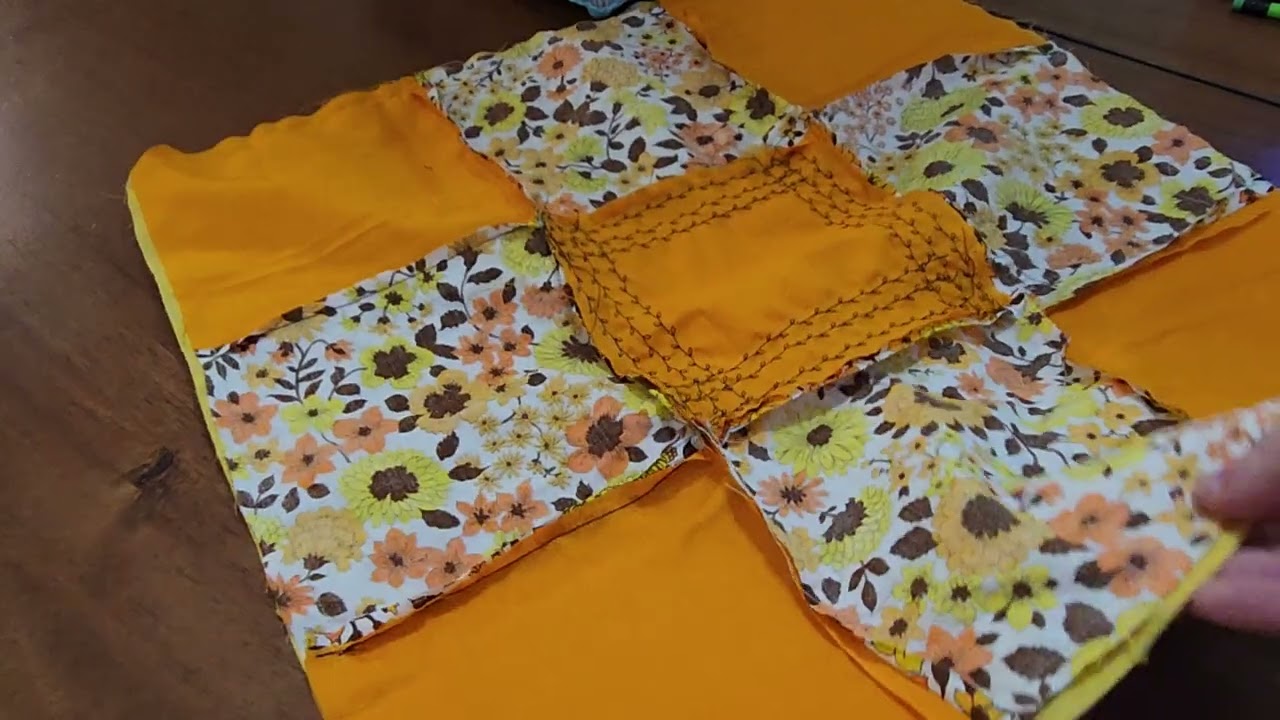 Patchwork Pillow Step 10