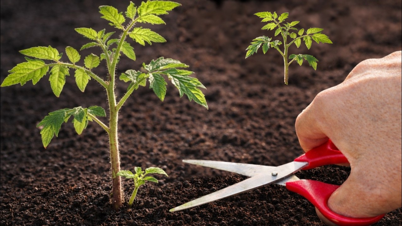 🍅 Simple Tips for Faster Tomato Growth & Early Harvest