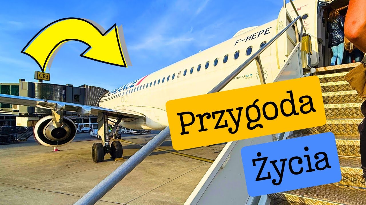 Mój pierwszy lot samolotem....