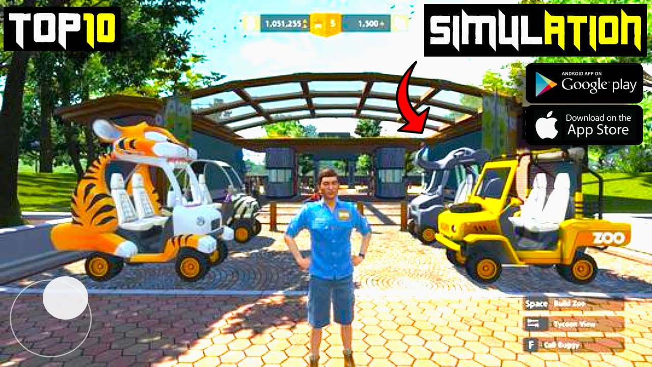Top 10 SIMULATION Games For Android 2022| New High Graphics Simulator Games For Android