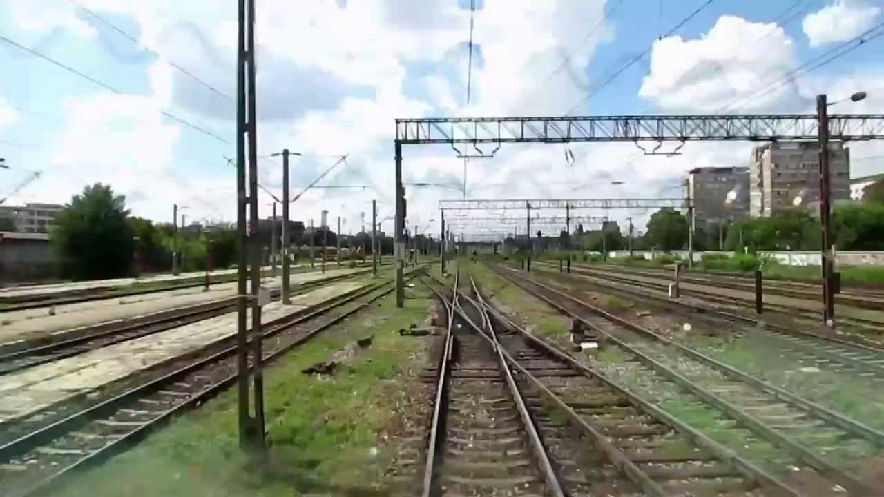BUCURESTI NORD-CRAIOVA-INTALNIRE CU ALTE TRENURI,SUNETE SUPERBE,INTRECERE CU UN TREN