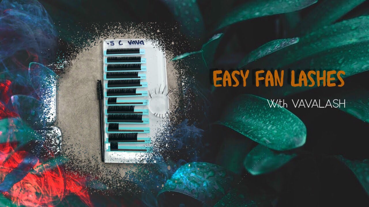 Easy Fan Lashes With Vavalash !