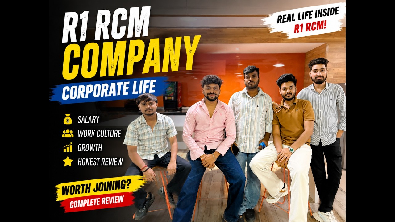 R1 RCM Reality 😳 | Salary, Work Culture & Growth in 2026 #jobs  #corporate  #medicalbillingservices