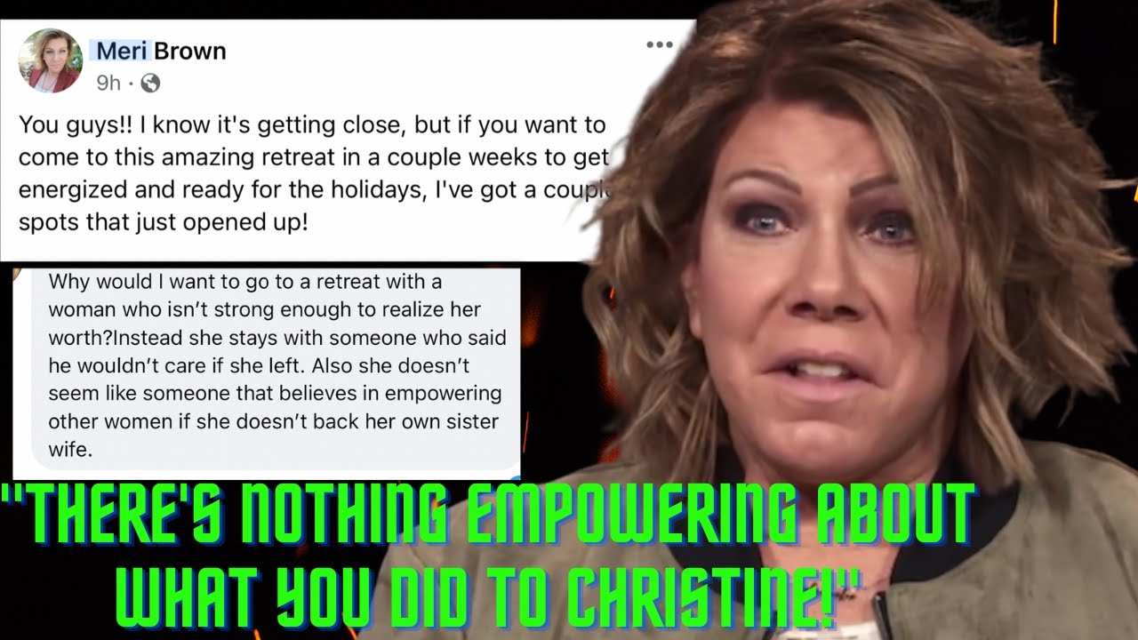 Meri Brown's EMPOWERMENT RETREAT TANKS After Mean Girl Behavior on Show, Fans Cancel Reservations