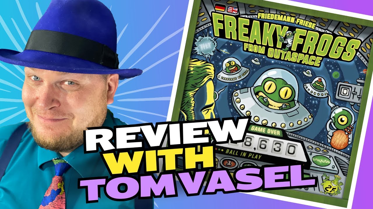 Freaky Frogs From Outaspace Review with Tom Vasel