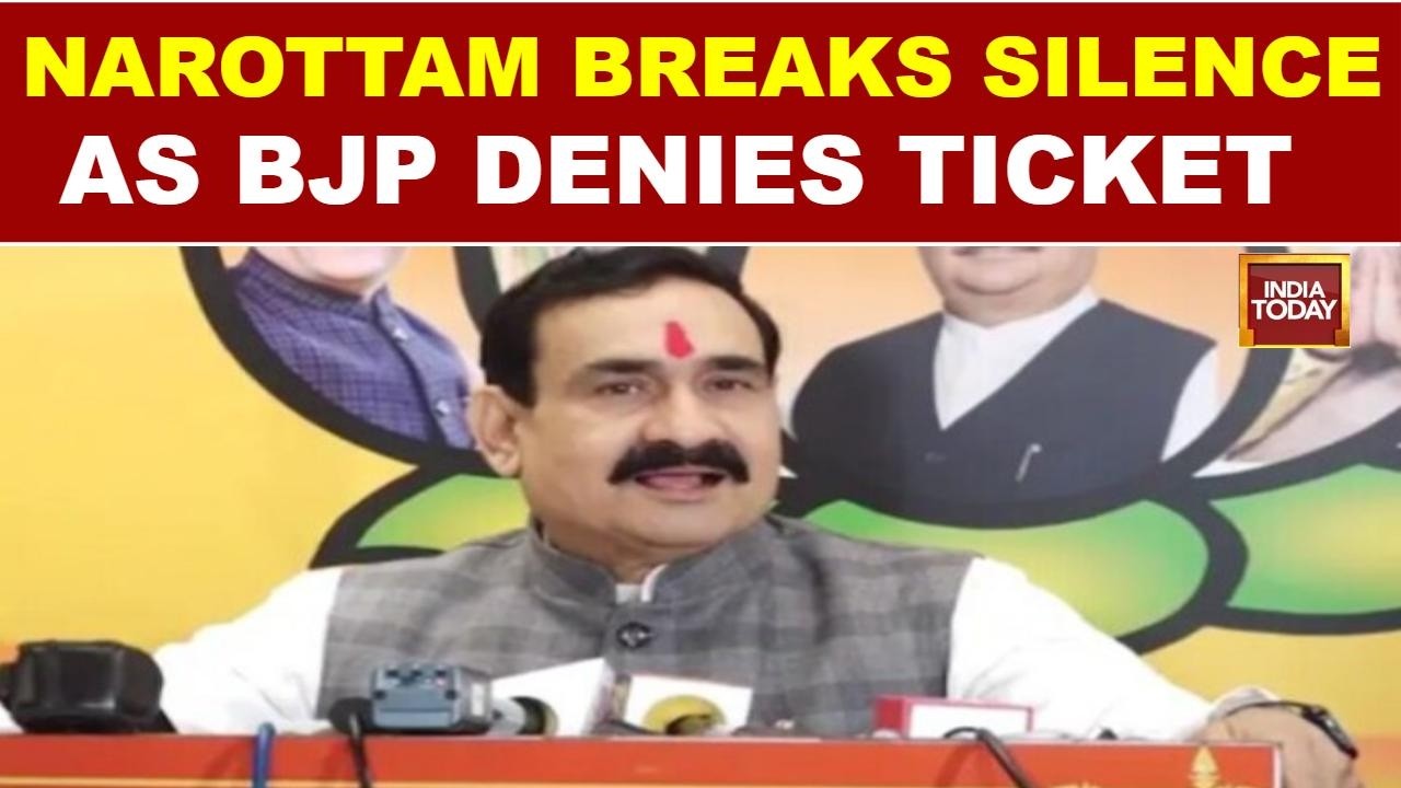Madhya Pradesh: Narottam Mishra After BJP Denies Him Bypoll Ticket--'I'll Do Whatever The...'