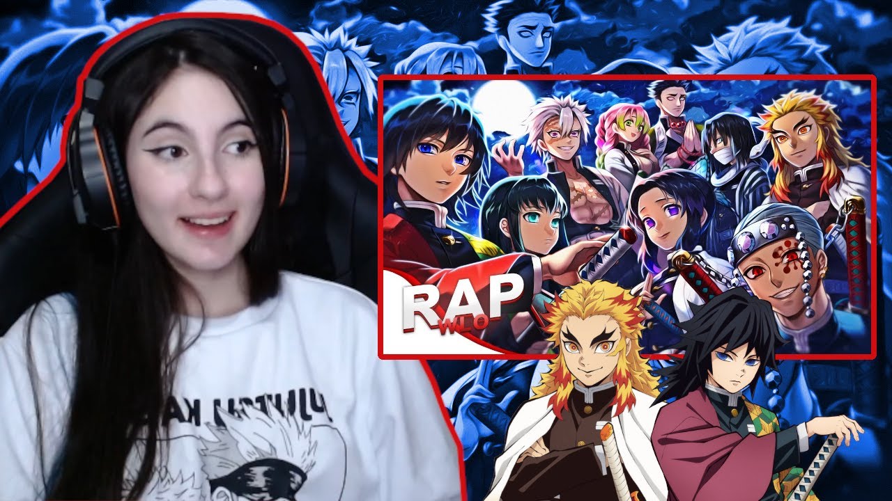 REACT Rap dos Hashiras ( Demon Slayer: Kimetsu no Yaiba ) | WLO