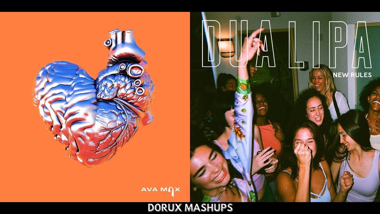 Ava Max vs. Dua Lipa - My Head, My Heart & My New Rules (Mashup)