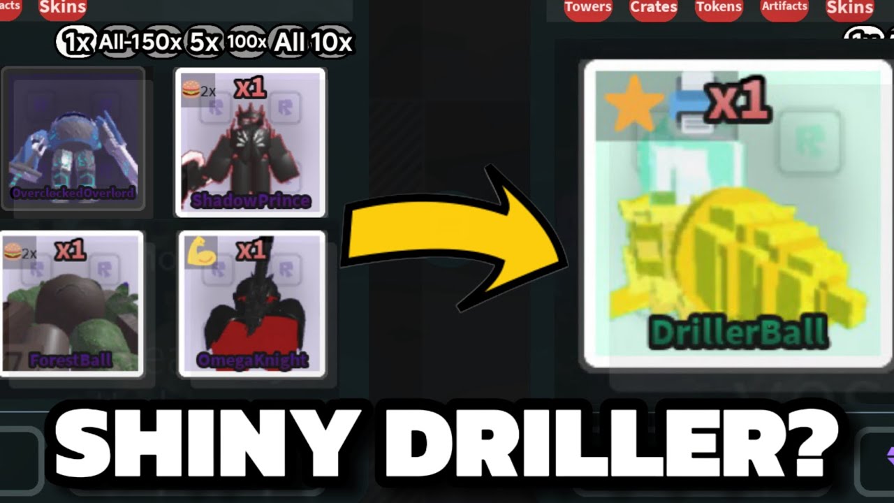 Rebuilding My Inventory #3 | SHINY DRILLER!! | Ball Tower Defense