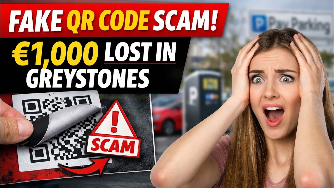 Fake QR Code Parking Scam in UK: Woman Loses &euro;1,000 After Scanning