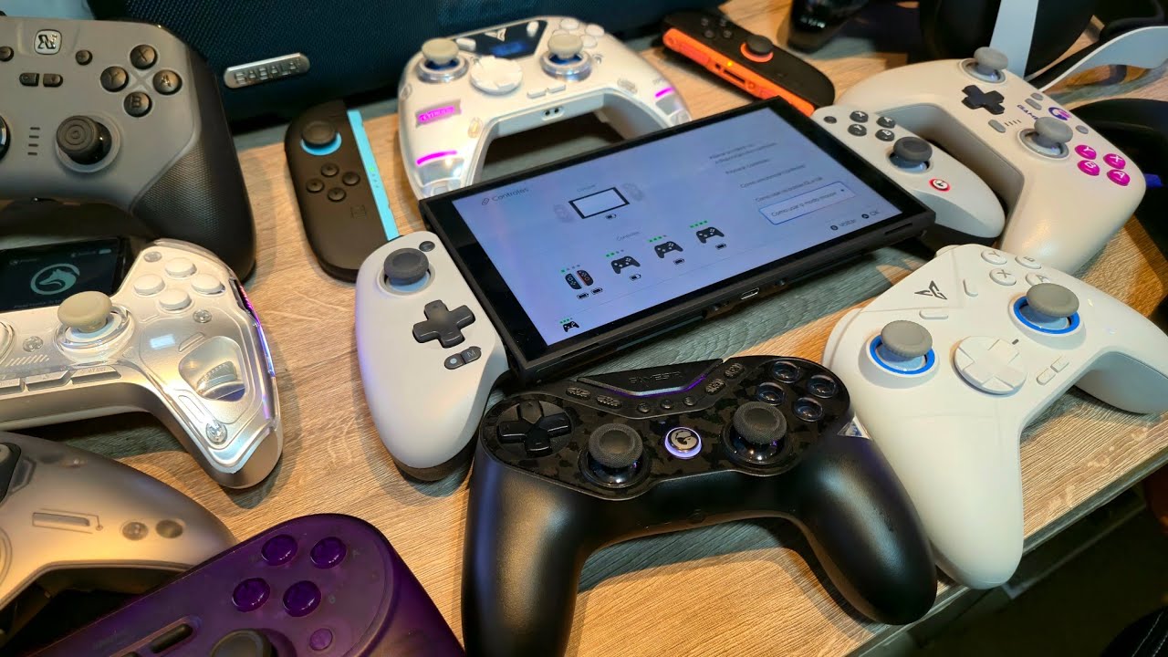 TESTEI 11 CONTROLES DIFERENTES NO NINTENDO SWITCH 2!