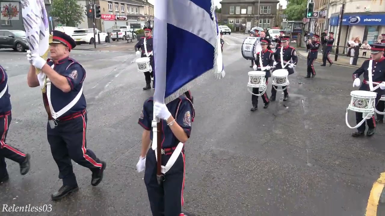 Airdrie Grenadiers (No.4) @ Airdrie Morning District Parade (Central Scottish 12th) ~ 05/07/25 (4K)