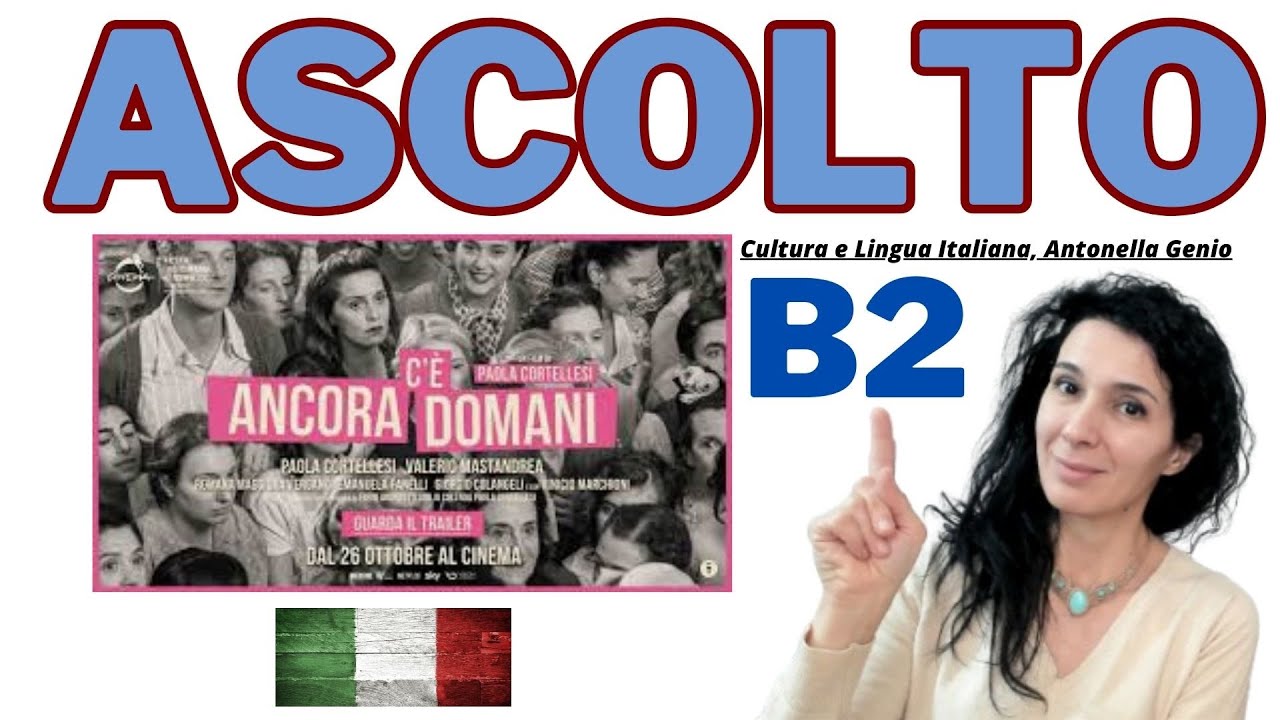 ASCOLTO ITALIANO B2 - ITALIAN LISTENING EXERCISE LEVEL B2 | learn Italian