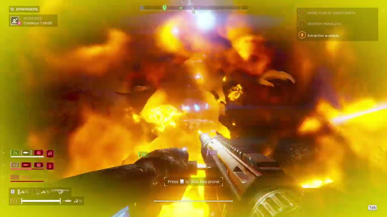 First Person POV Flame Thrower gameplay