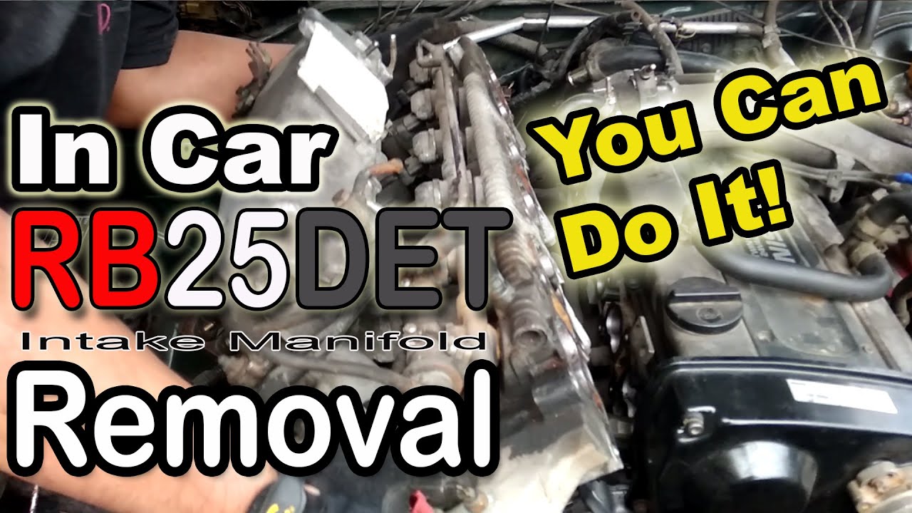 I Finally Did It! - rb25det Intake Manifold removal