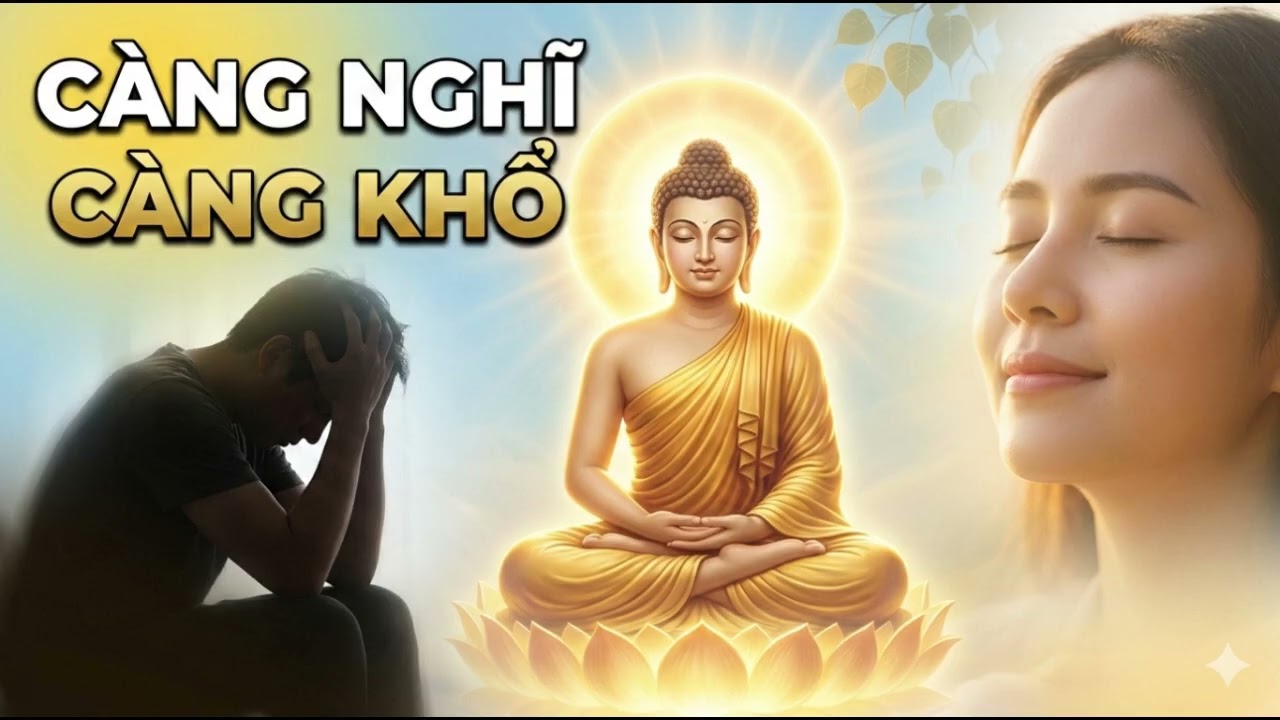 SUY NGHĨ NHIỀU LÀ ĐANG TỰ LÀM KHỔ CHÍNH MÌNH | Phật Dạy Cách Buông Tâm, Sống An Nhiên Mỗi Ngày