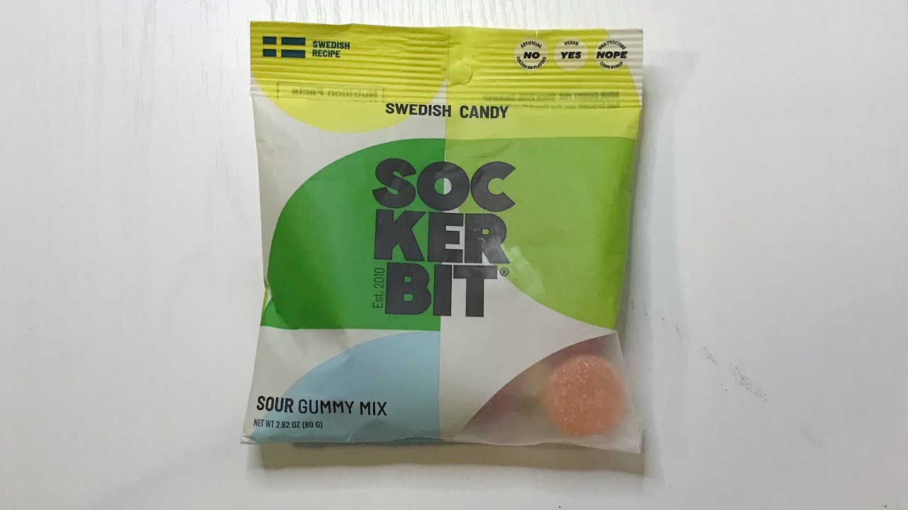 ASMR | Chewy Sour Swedish Candy (Mouth & Eating Sounds)
