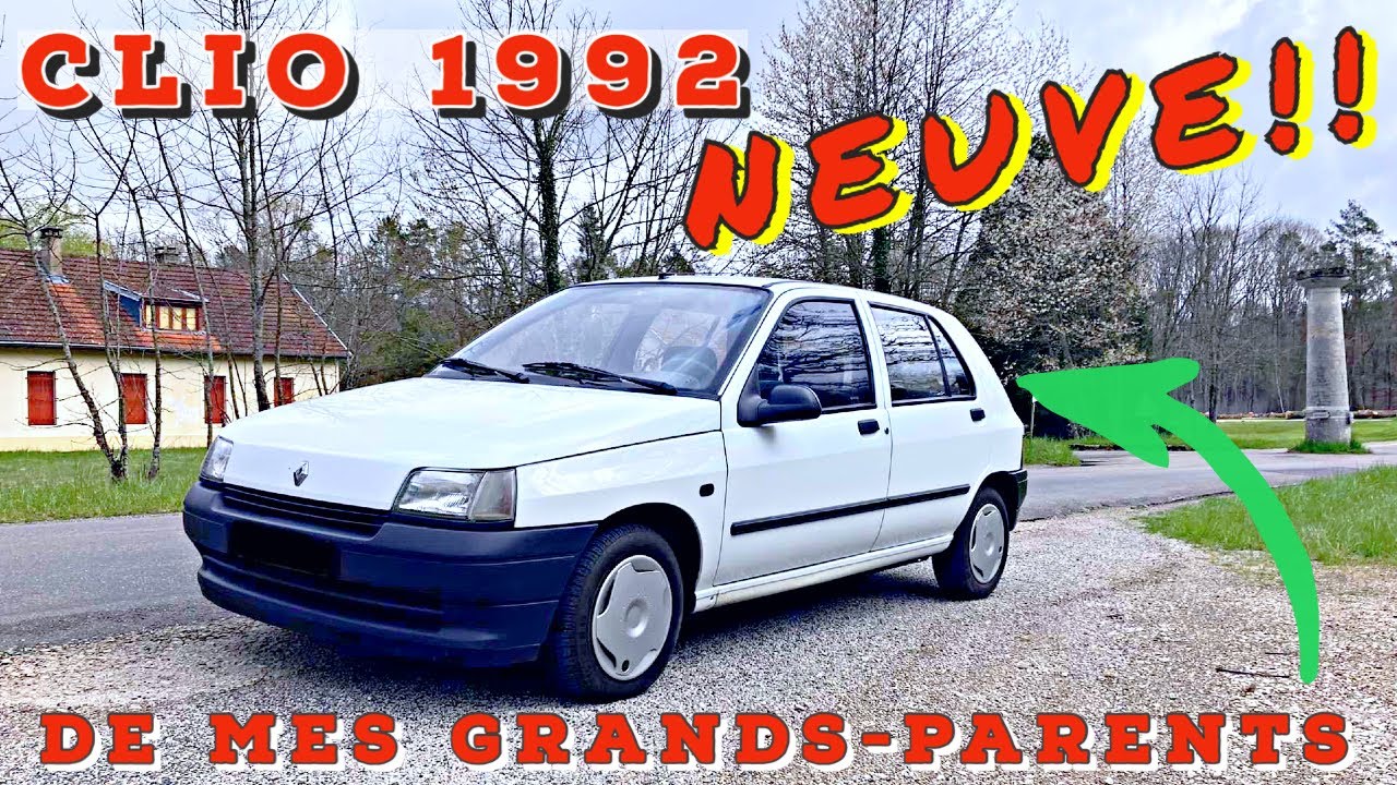 Unboxing : la Clio neuve des mes grands-parents