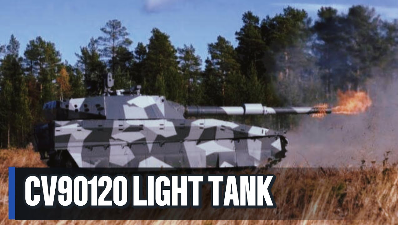 Легкий танк CV90120 шведской армии — почему этот танк повлиял на будущие разработки боевых средст...