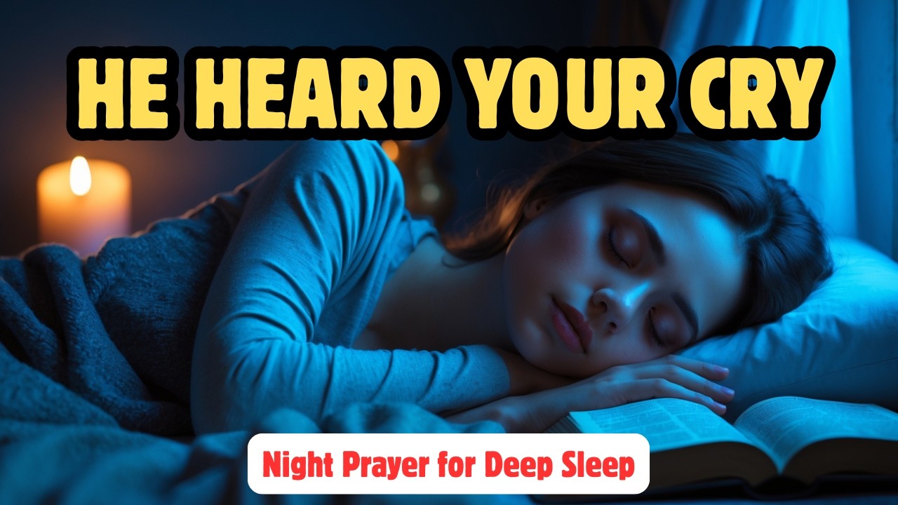 JESUS HEARD YOUR CRY: Stop Worrying and Let Him Handle It Tonight | Night Prayer