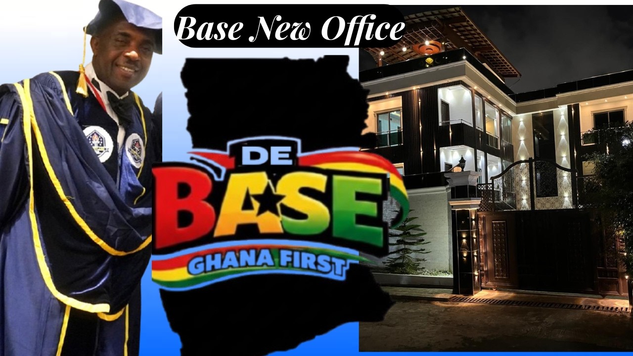 GHANA W!THOUT HOPE FOR FUTURE GENERATION...THE BASE  HAS A SURPRISE FOR GHANA...NEW OFFICE.