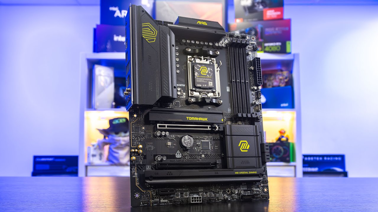 The BEST Price To Performance Motherboard? - MSI MAG B850 Tomahawk WiFi - Unboxing & Overview! [4K]