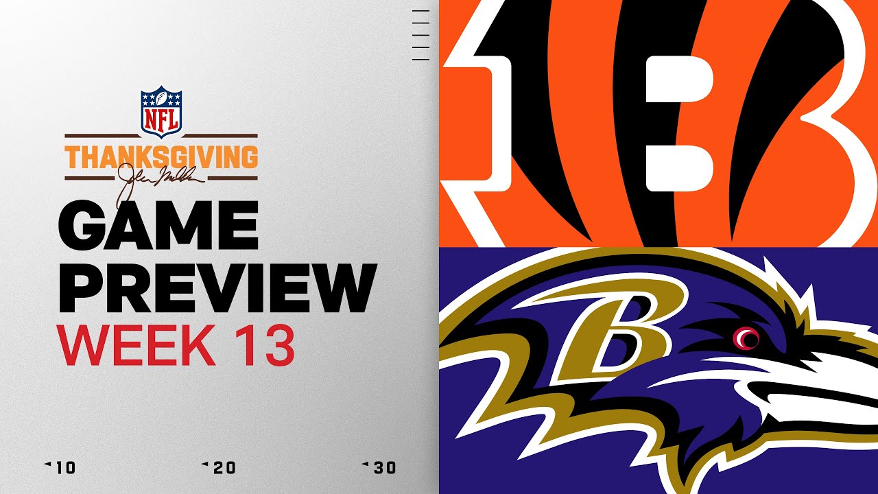 Cincinnati Bengals vs Baltimore Ravens | Week 13 Game Preview