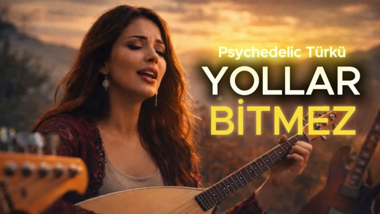 Yollar Bitmez - Psychedelic Türkü |  Electro Bağlama | Duygusal Fantazi Şarkı 2026