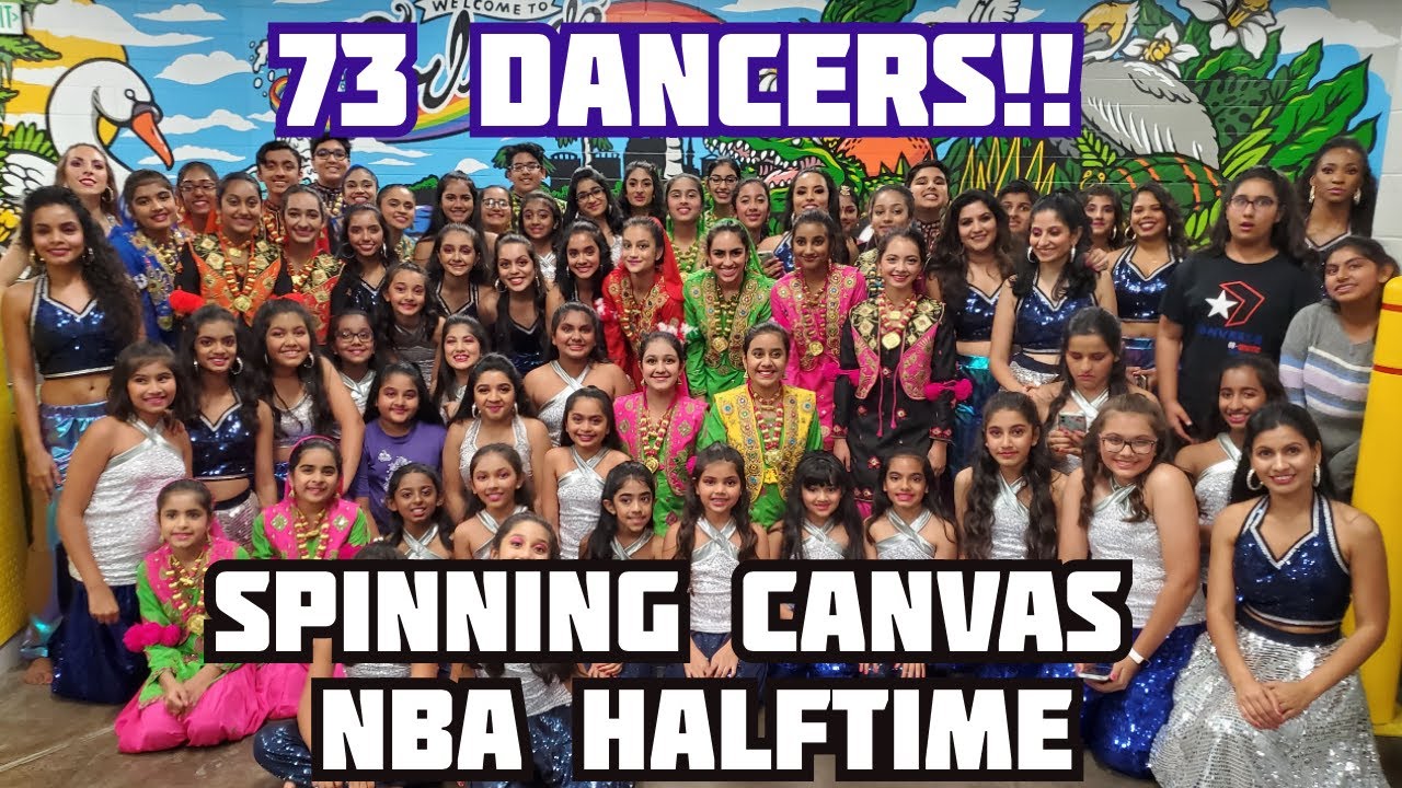 NBA Bollywood Halftime Show - Magic vs. Heat | Rajvaadi Odhni x Muqabla x Ghunghroo x More!