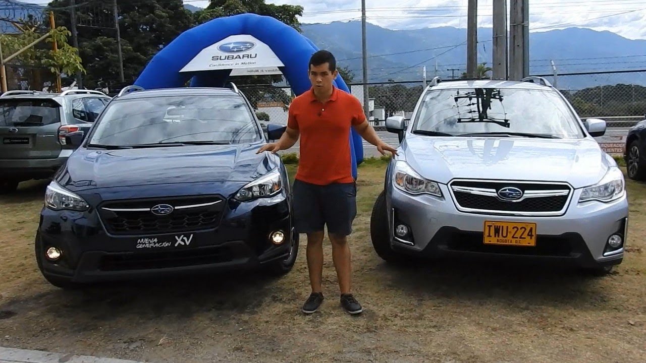 Comparativa subaru XV 2016 - 2018